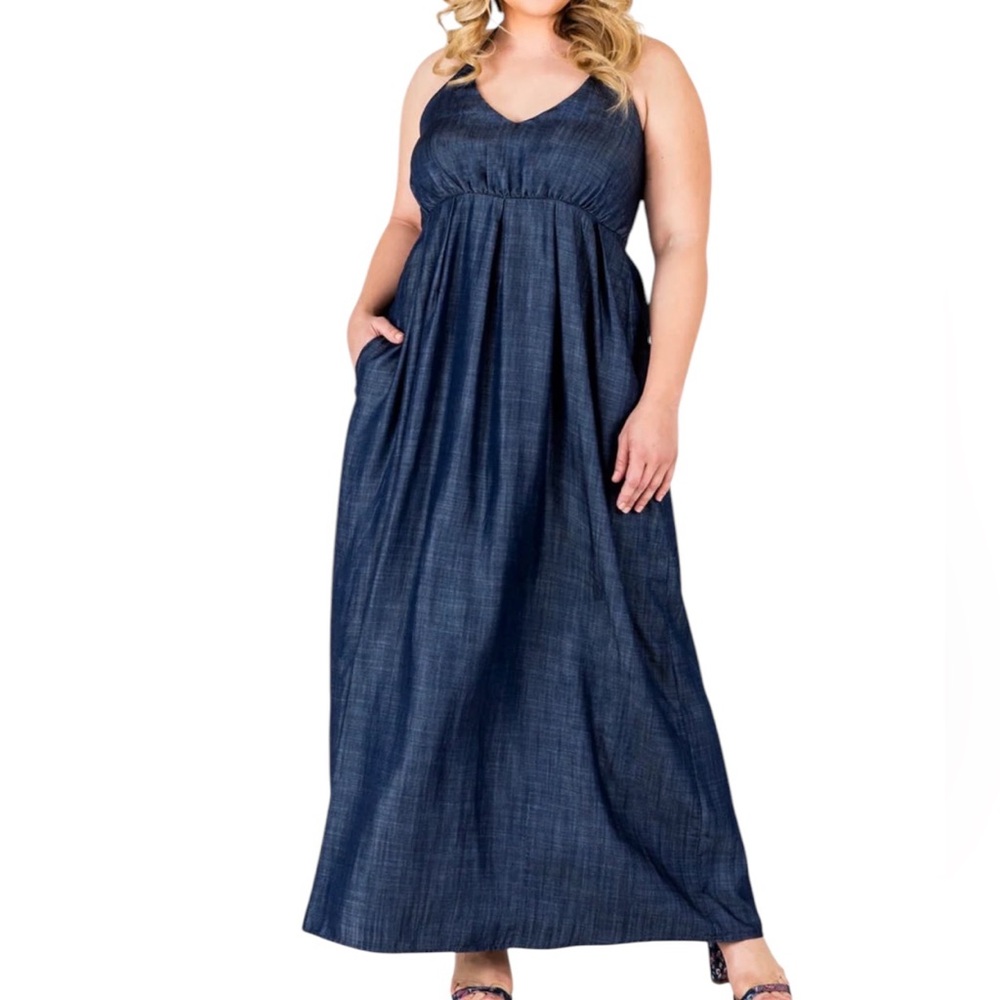 Standards & Practices Maui Halter Maxi Dress